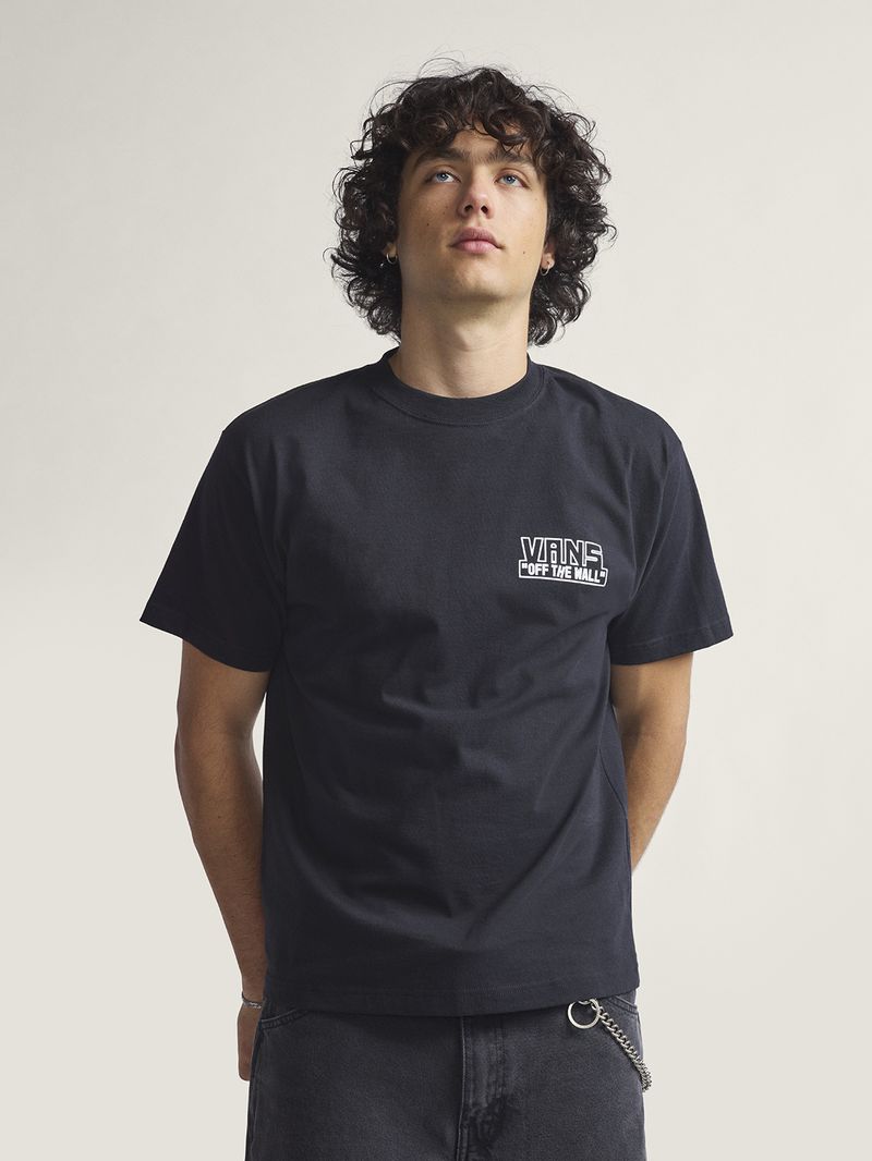 Polera-M-C-Hombre-Custom-Built-Negro-Vans