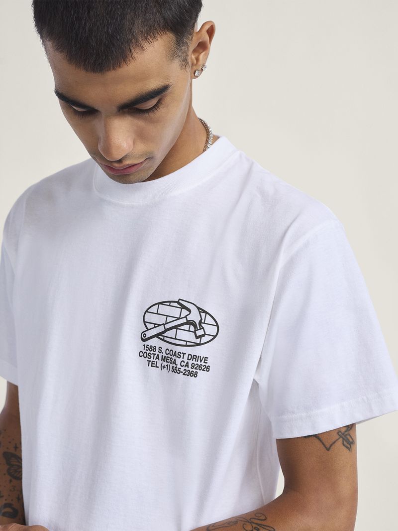 Polera-M-C-Hombre-Service-Repair-Blanco-Vans