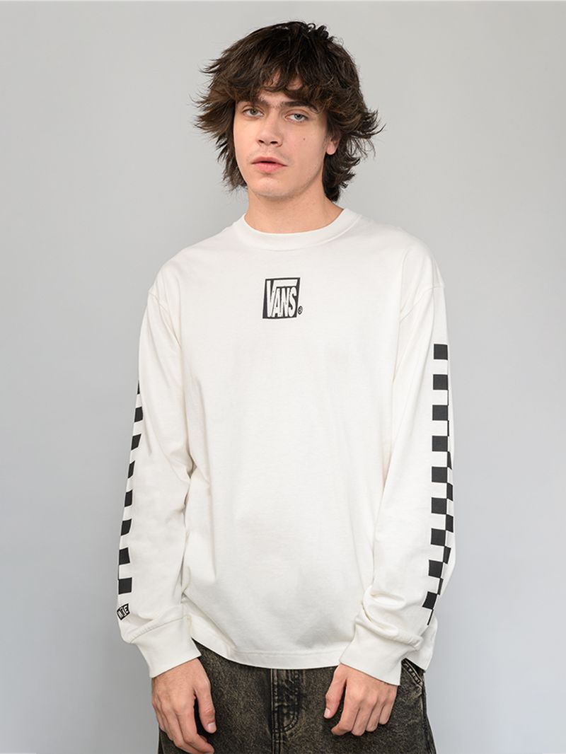 Polera-M-L-Hombre-Mte-Teamteam-Blanco-Vans