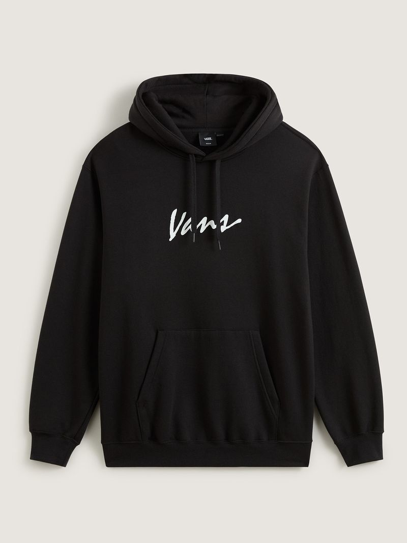 Poleron Hombre Scripted Pullov Negro Vans