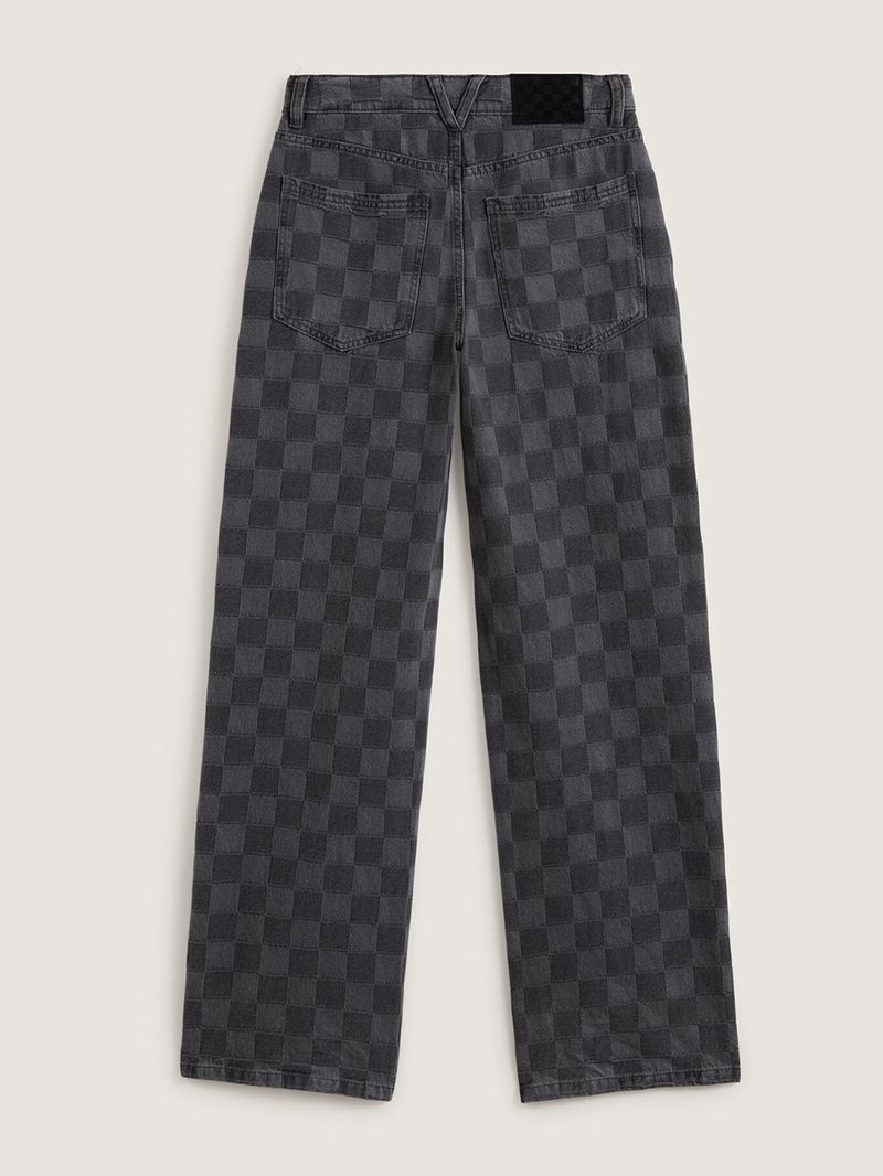 Pantalon Mujer Sirelle Novelty Pudd Negro Vans
