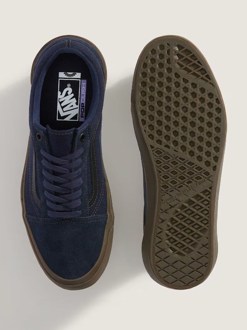 Zapatilla Hombre BMX Old Skool Azul/ Gum Vans