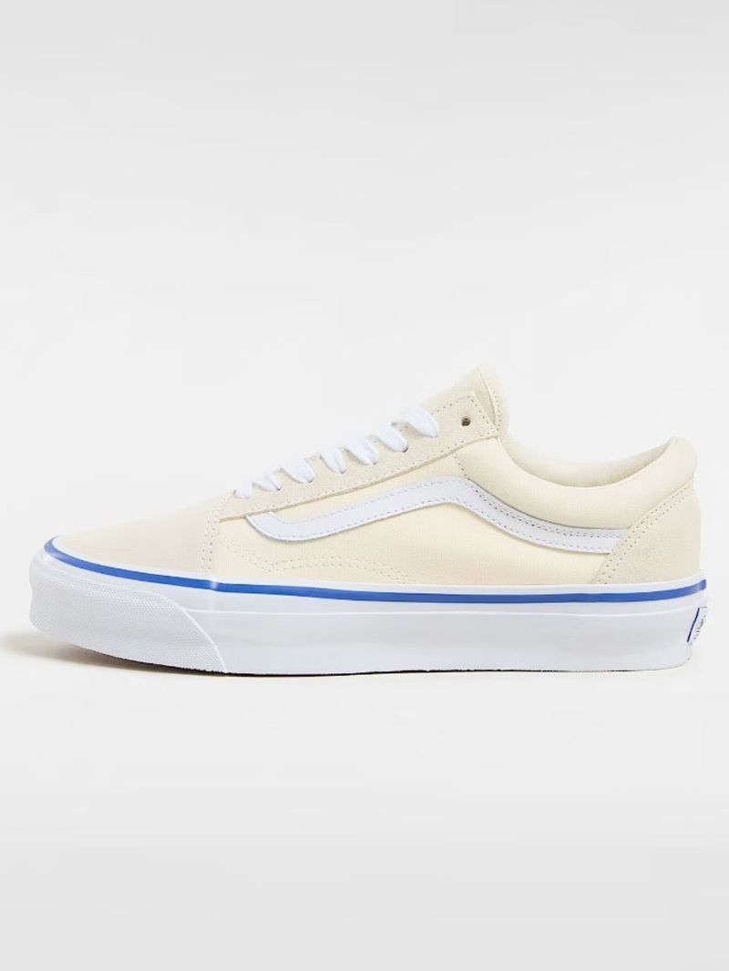 Zapatilla Hombre Premium Old Skool Beige Vans