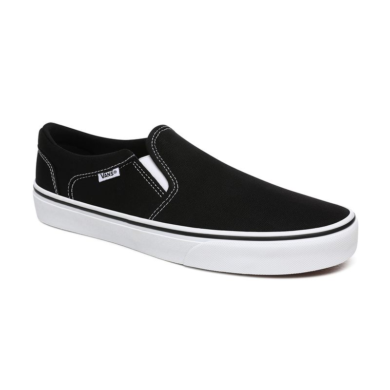 Zapatillas MnAsher (Canvas) Black/White