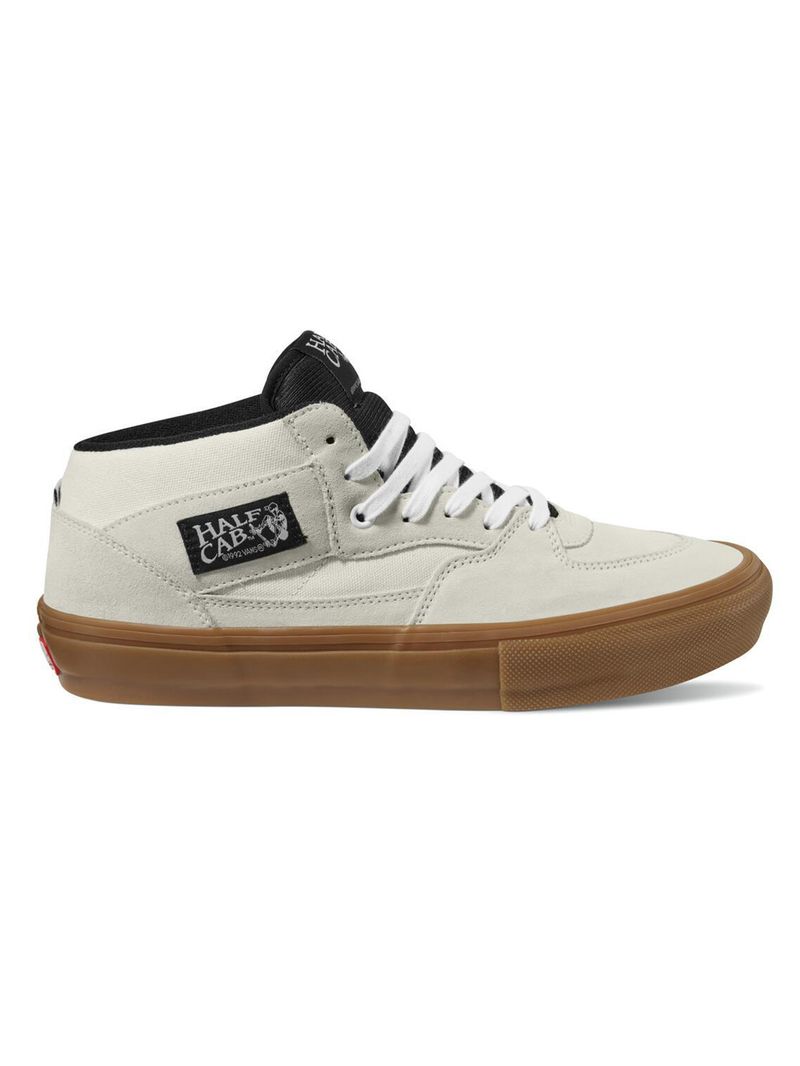 Zapatilla Adulto Skate Half Cab Blanco Vans