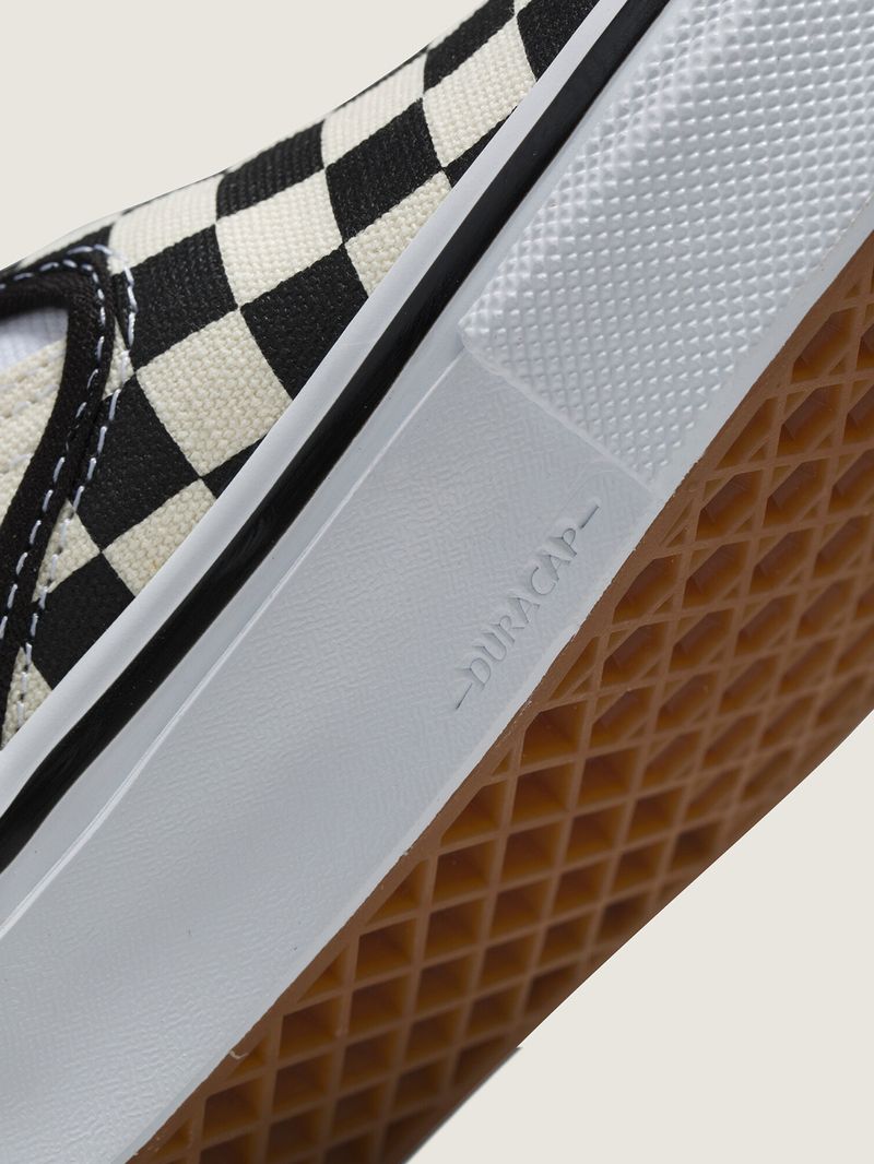 Zapatillas MnSkate Slip-On (Checkerboard) Black/Off White