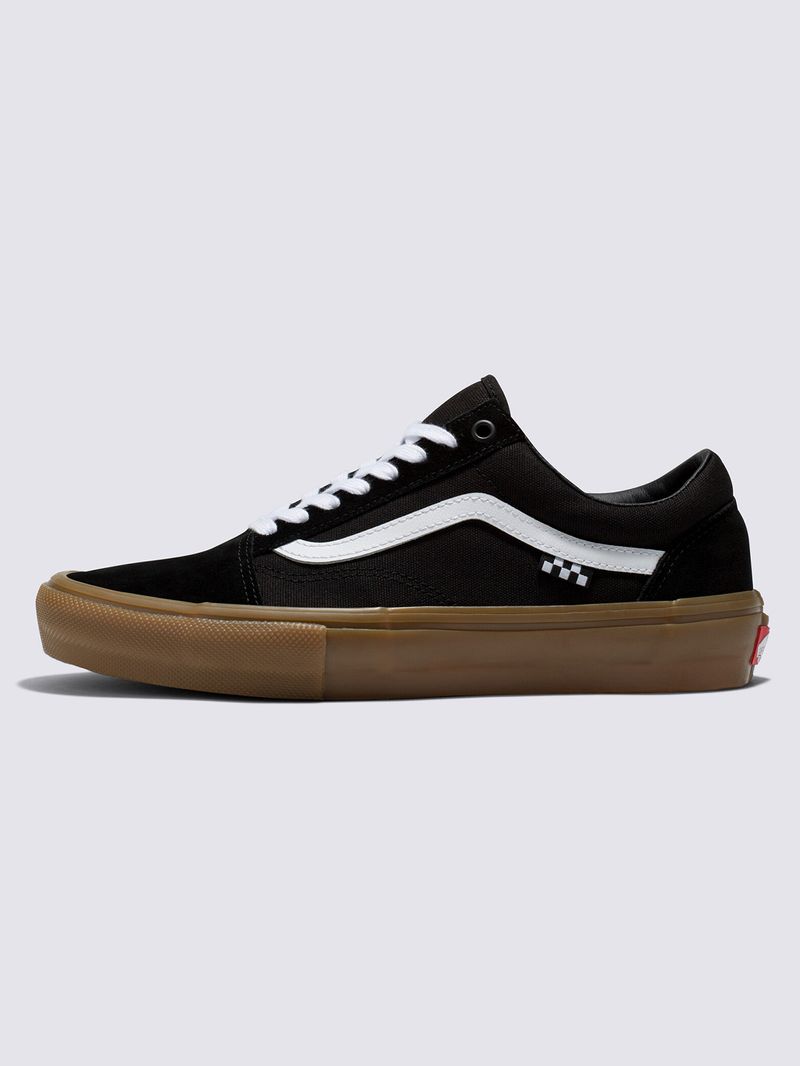 Zapatilla Adulto Skate Old Skool Negro/Gum