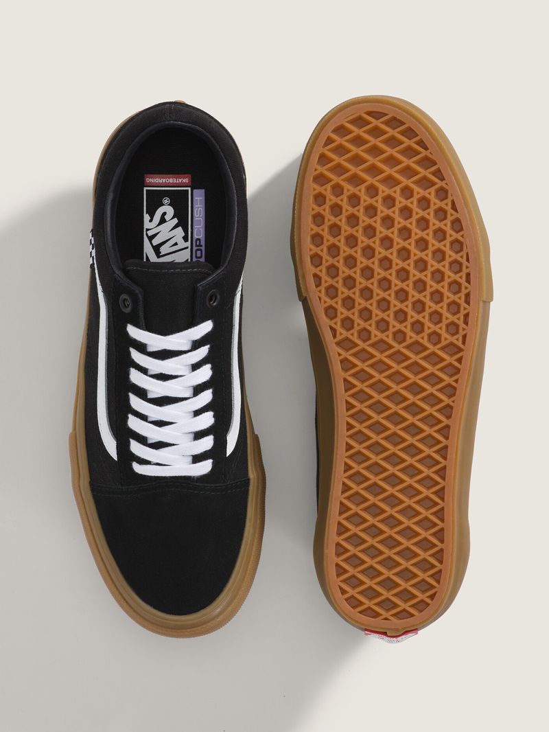 Zapatilla Adulto Skate Old Skool Negro/Gum