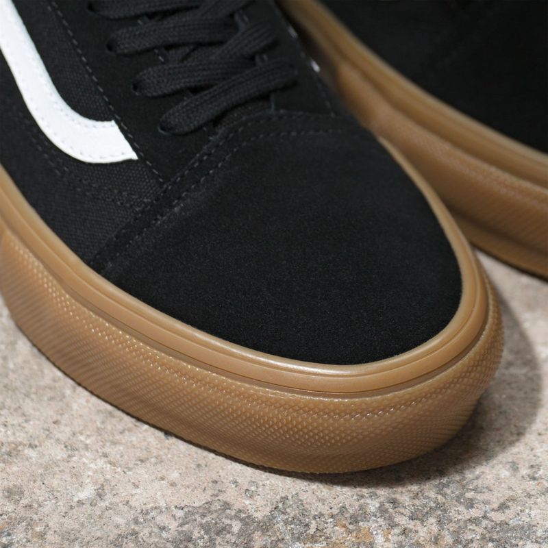 Zapatilla Adulto Skate Old Skool Negro/Gum