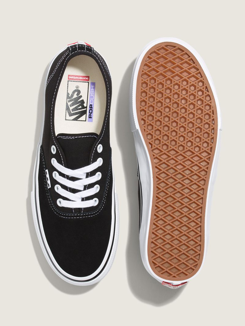 Zapatillas MnSkate Authentic Black/White