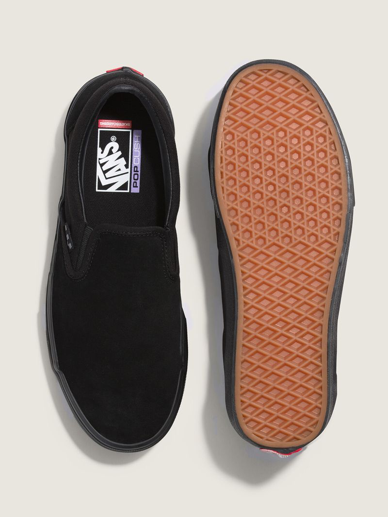 Zapatillas MnSkate Slip-On Black/Black