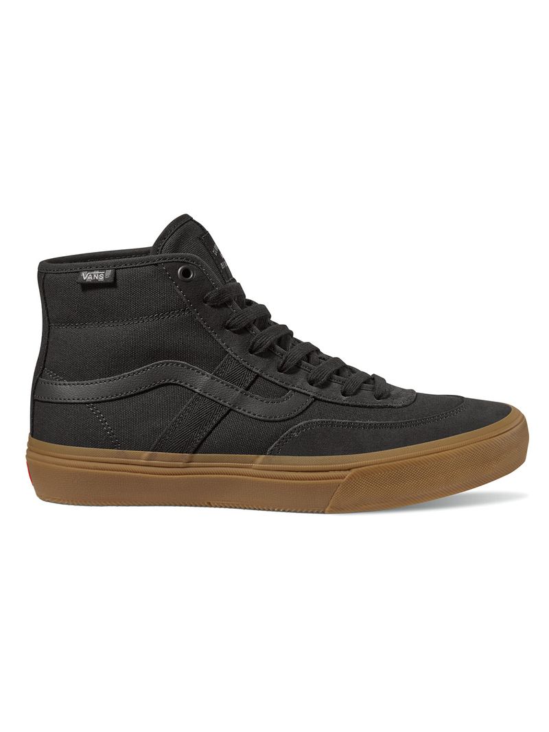 ZAPATILLA C/CANA UNISEX SKATE CROCKETT HIGH CAFÉ VANS