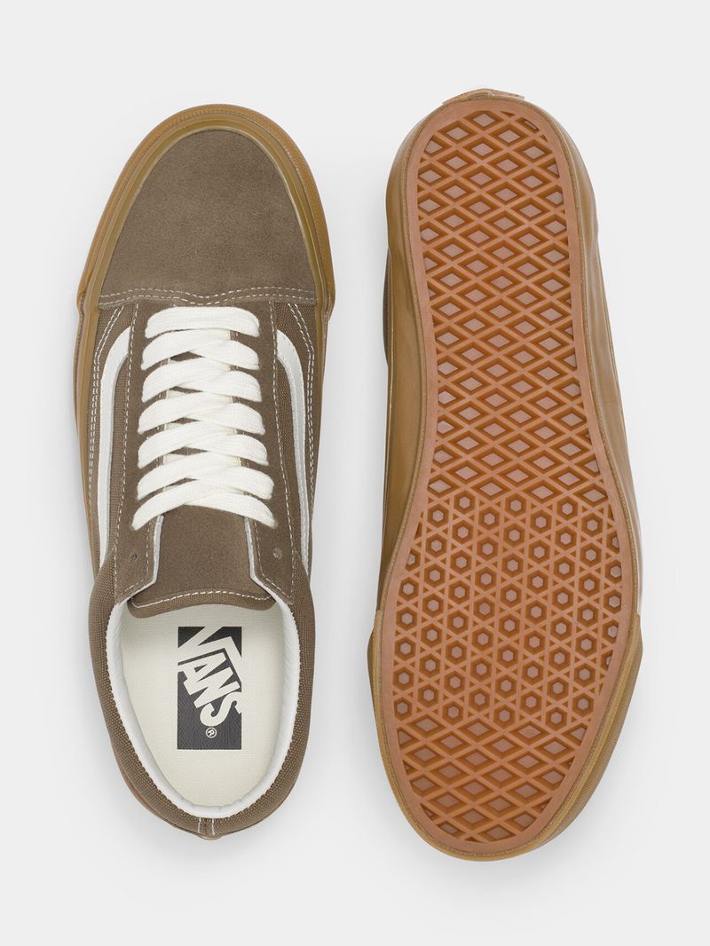Zapatilla Adulto Premium Old Skool Café Vans