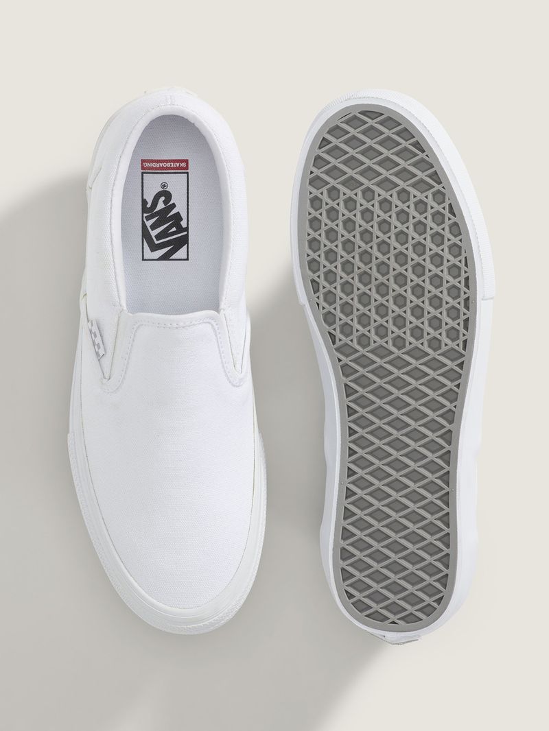 Zapatillas MnSkate Slip-On True White