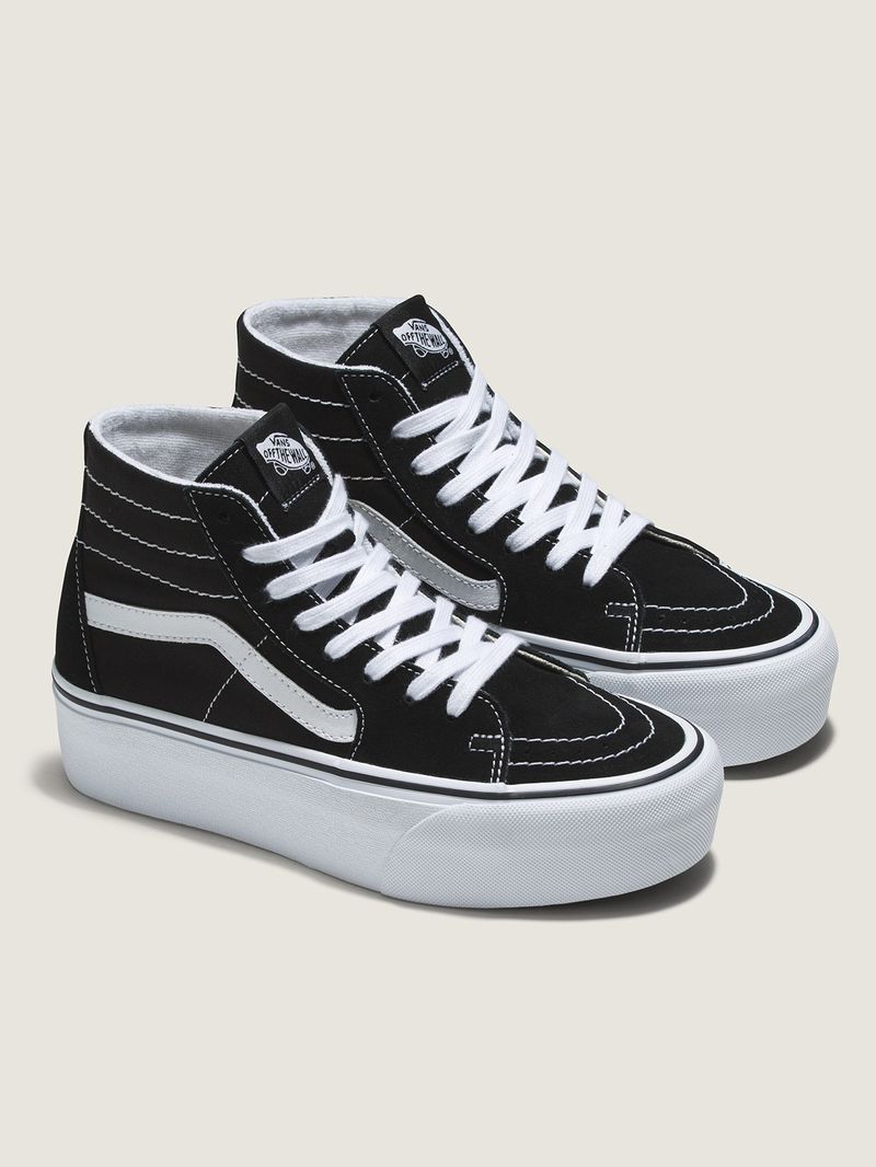 Zapatillas-Mujer-Sk8-Hi-Plataforma-Negro-Vans