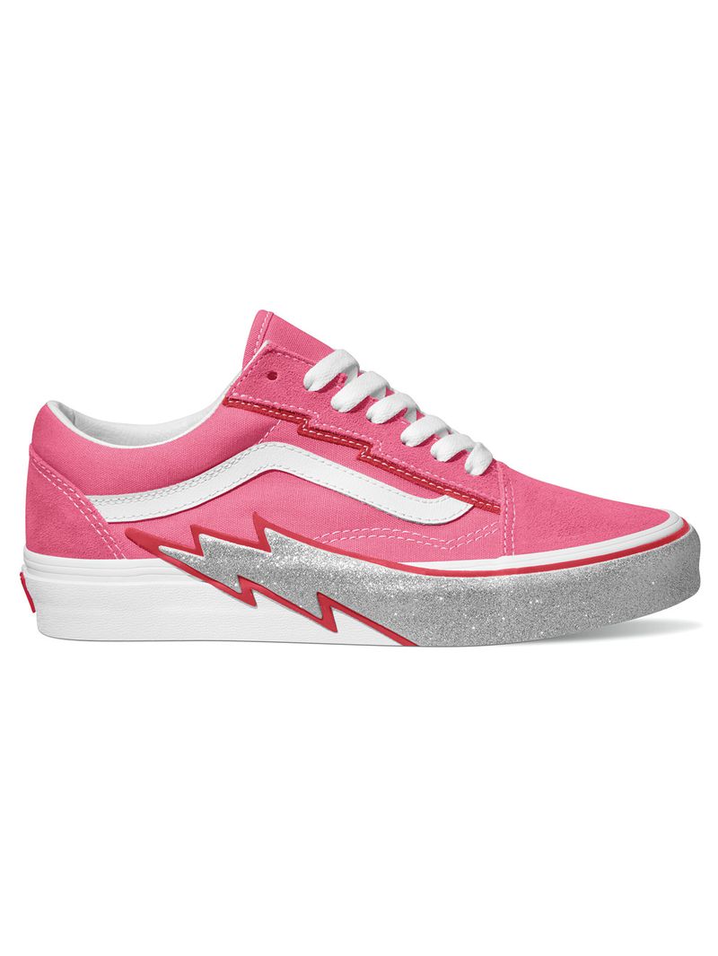 Zapatilla Urbana Mujer Old Skool Bolt Rosado Vans