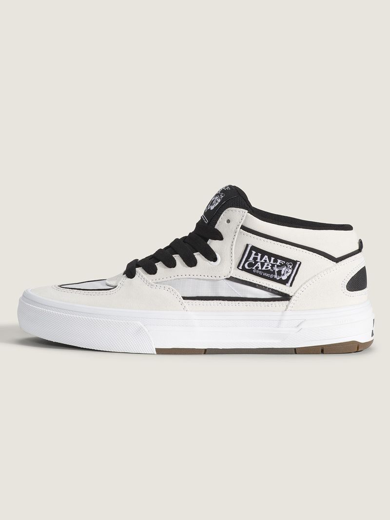Zapatilla Adulto Skate Half Cab Blanco Vans