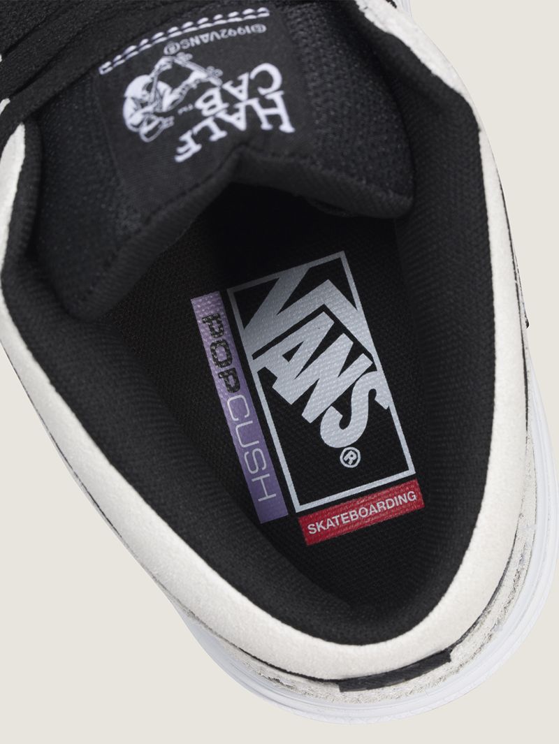 Zapatilla Adulto Skate Half Cab Blanco Vans