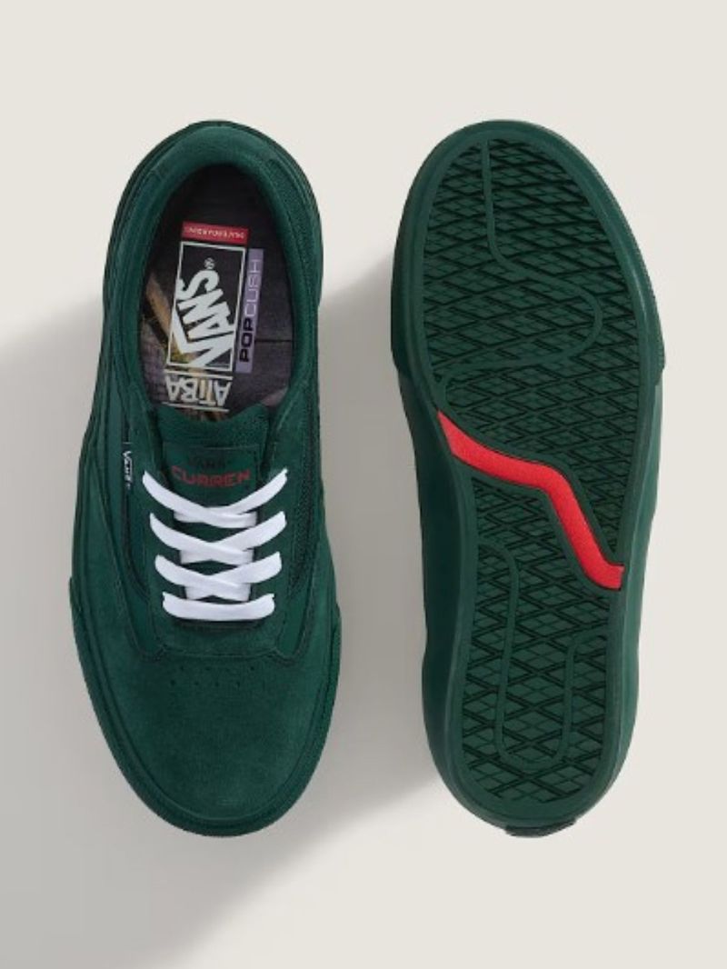 ZAPATILLA HOMBRE Skate Curren Caples VERDE VANS