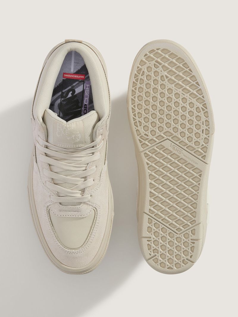 ZAPATILLA C/CANA UNISEX SKATE HALF CAB WAFFL GRIS VANS