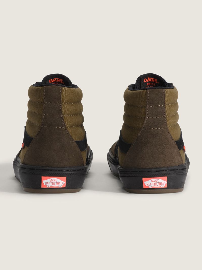 ZAPATILLA C/CANA HOMBRE BMX SK8-HI CAFÉ VANS