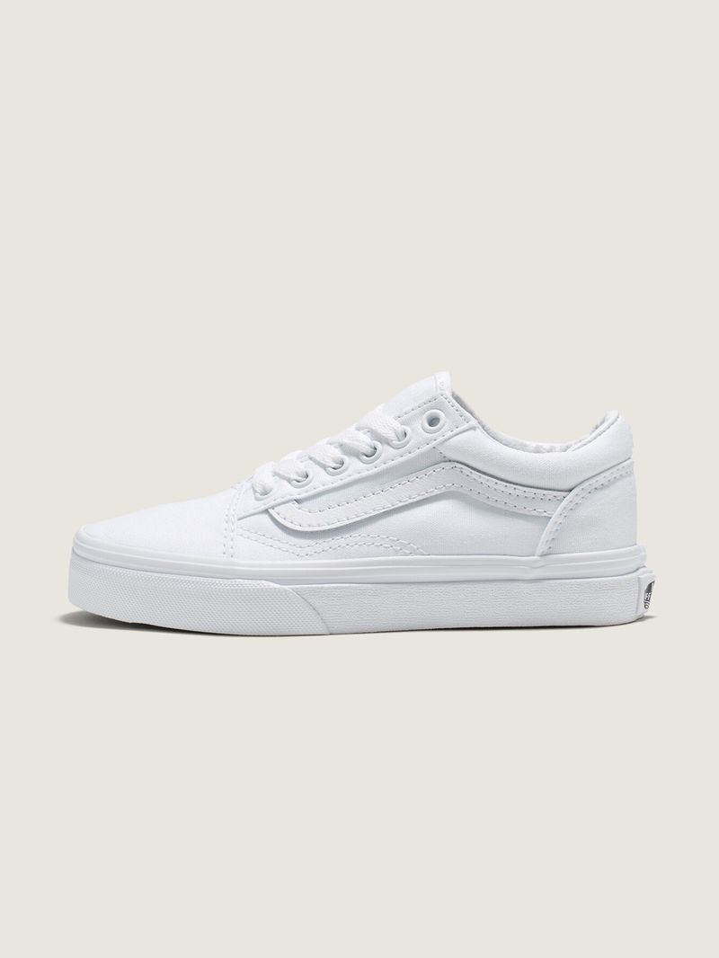 Zapatilla Casual Nino Uy Old Skool Blanco Vans