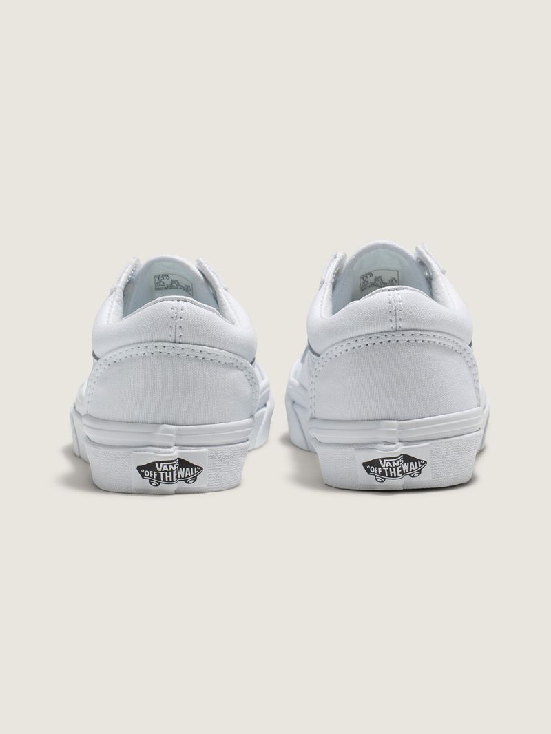 Zapatilla Casual Nino Uy Old Skool Blanco Vans