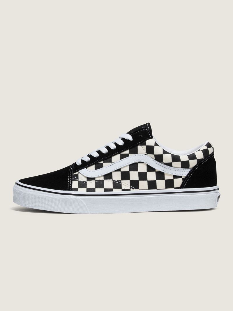 Zapatillas Ua Old Skool (Primary Check) Black/White
