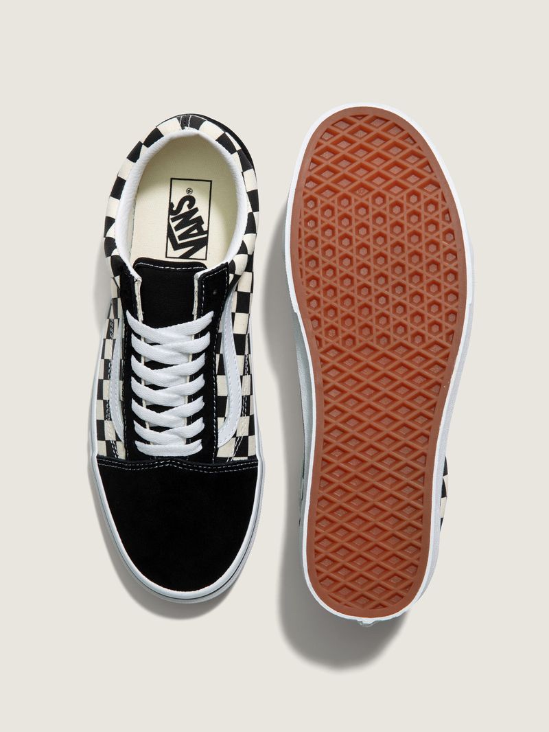 Zapatillas Ua Old Skool (Primary Check) Black/White
