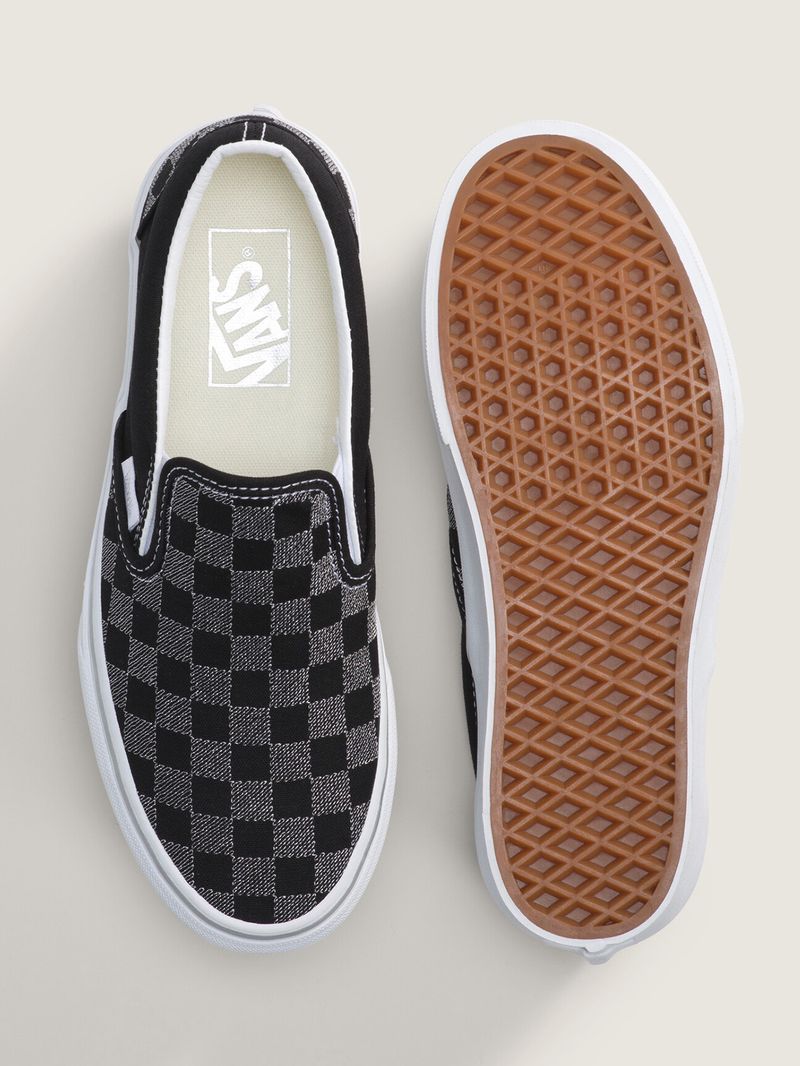 ZAPATILLA MUJER Classic Slip-On Plat NEGRO VANS