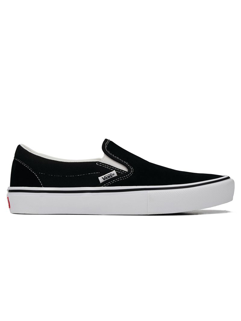 Zapatillas MnSkate Slip-On Black/White