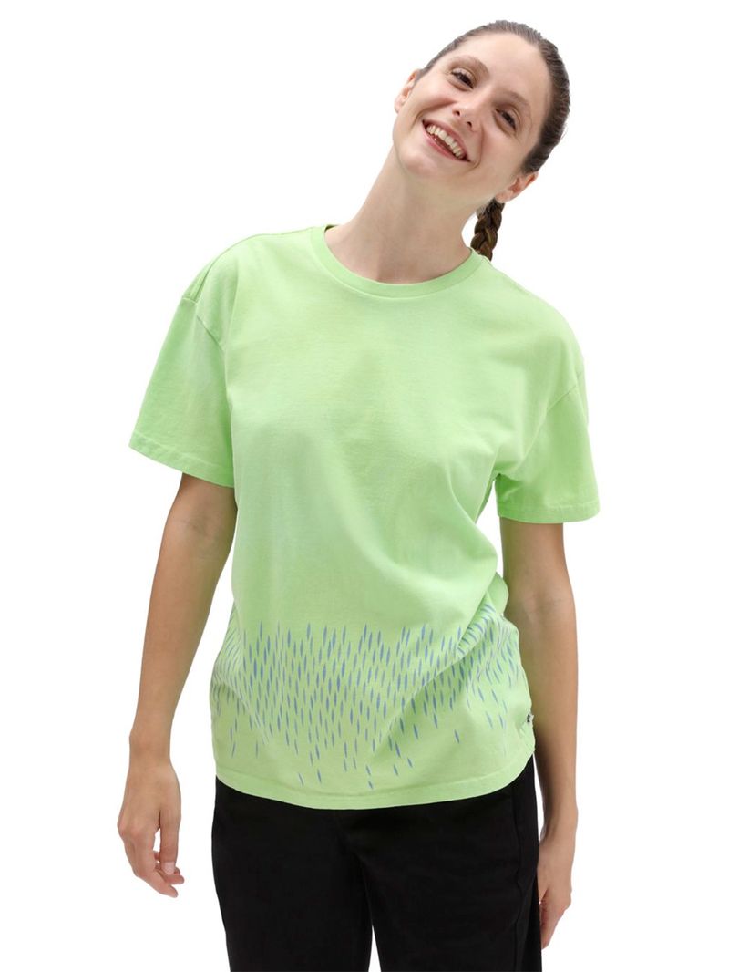 Polera Manga Corta Vault X Julia Chiang Tee (Julia Chiang) Verde claro