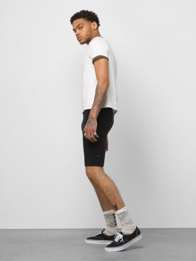 Calzas Armanto Skate Legging Short Black