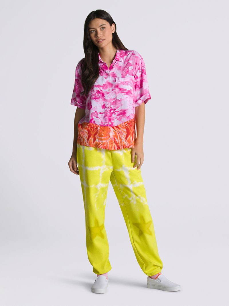 Polera Collina Strada Woven Top Sweet Morado