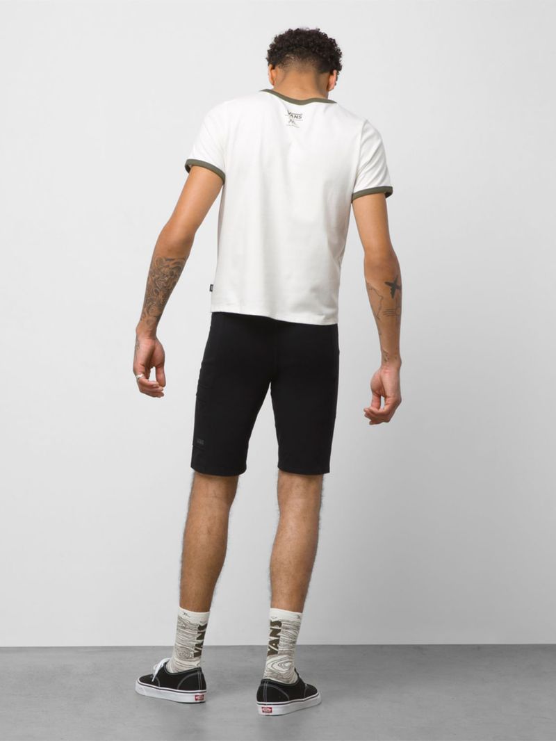 Calzas Armanto Skate Legging Short Black