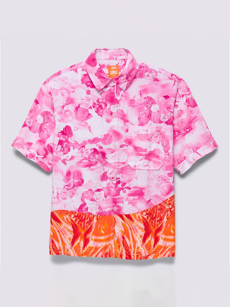 Polera Collina Strada Woven Top Sweet Morado