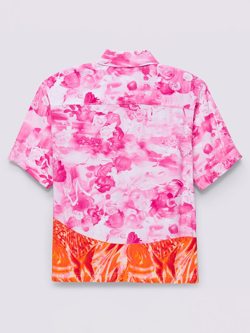 Polera Collina Strada Woven Top Sweet Morado