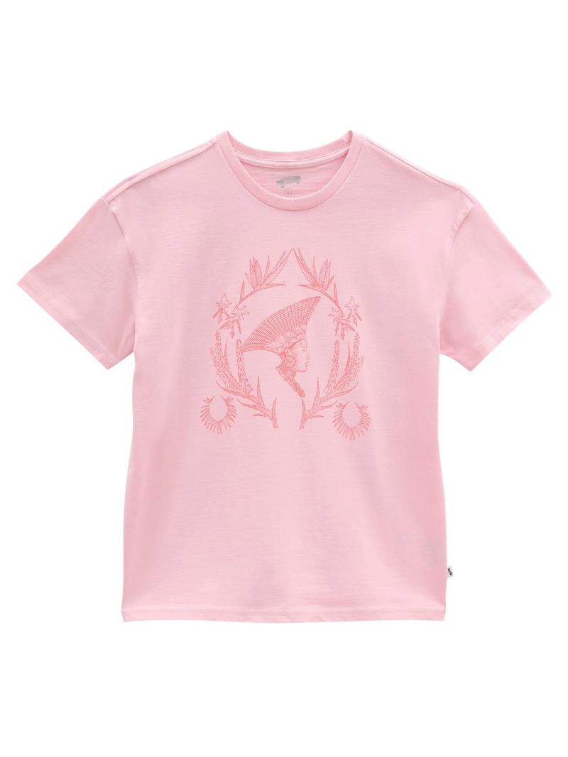 Polera Manga Corta Vault X SindiSo Khumalo Tee (SindiSo Khumalo) Tickled Pink