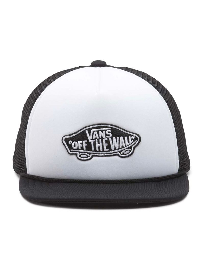 Gorro Classic Patch TRucker White/Black