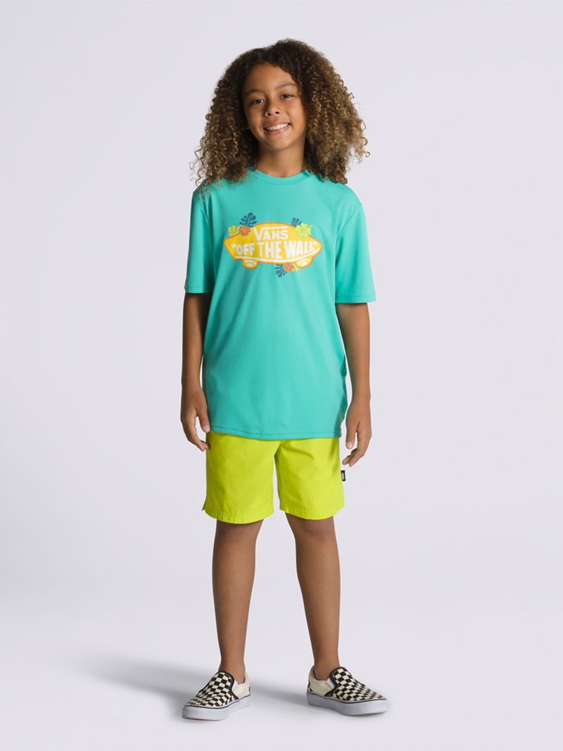 Polera Always Aloha Sun Shirt Ss (8-14 AñOs) Waterfall