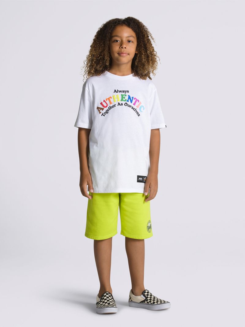 Polera PriDe Ss (8-14 AñOs) White
