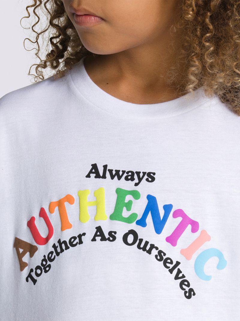 Polera PriDe Ss (8-14 AñOs) White