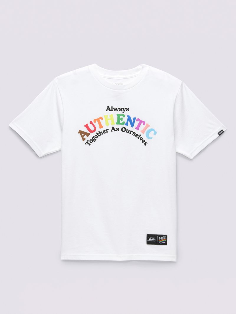 Polera PriDe Ss (8-14 AñOs) White