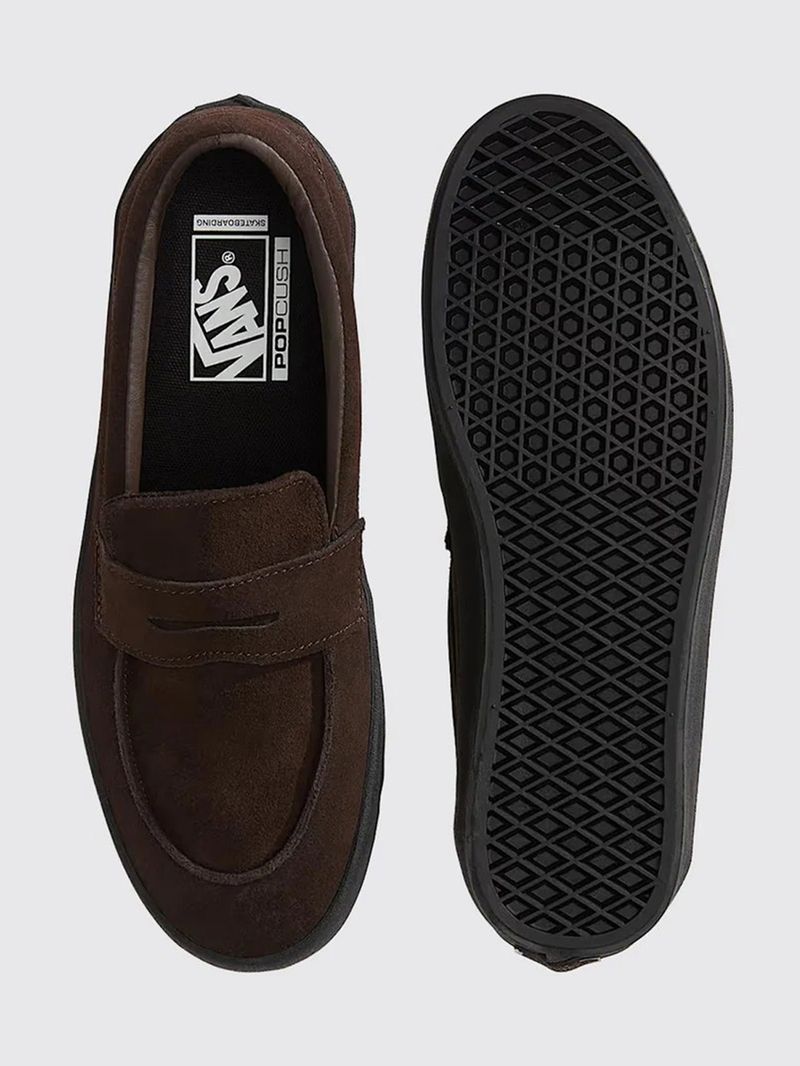 Zapatilla Hombre Skate Loafer Café Vans