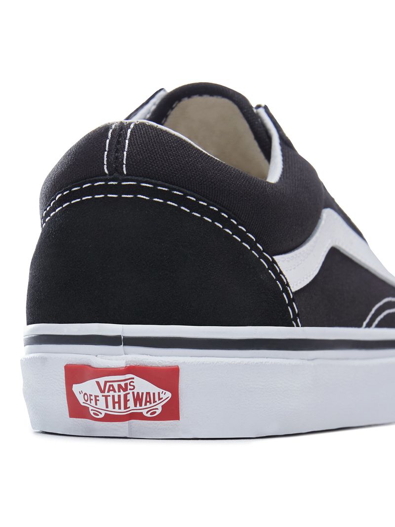 Zapatillas UY Old Skool Youth (5 - 12 añOs) Black/True White