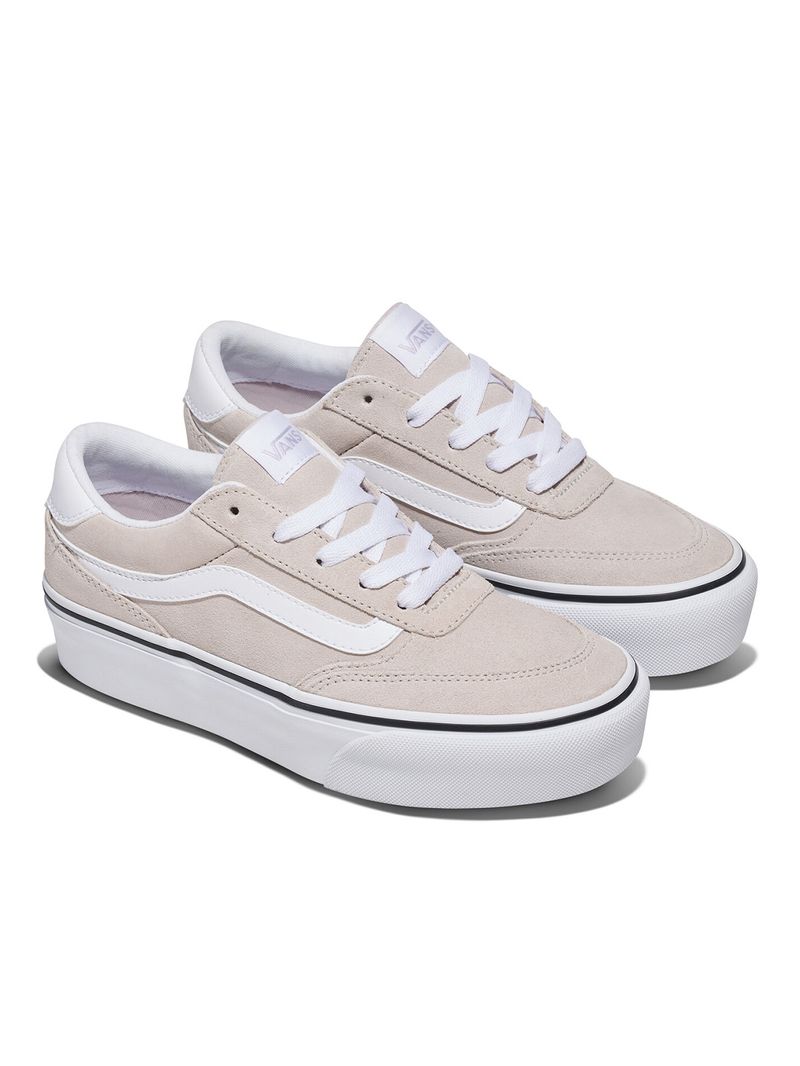 Zapatilla Mujer Brooklyn Platform Gris Vans