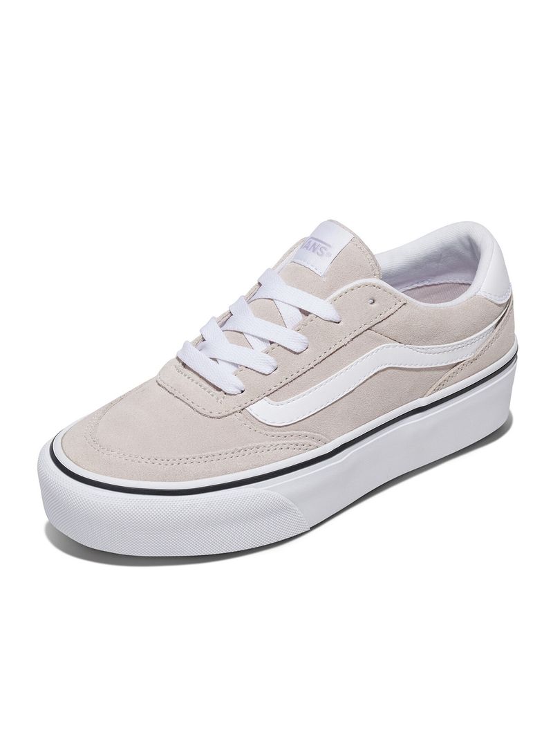 Zapatilla Mujer Brooklyn Platform Gris Vans